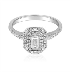 14K SI1 (H) Diamond Gold Ring (CIRARI)