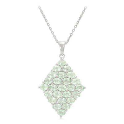 Paraiba Tourmaline Silver Necklace