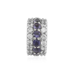 Iolite Silver Pendant