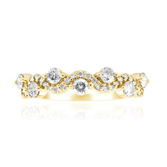 9K SI1 (G) Diamond Gold Ring