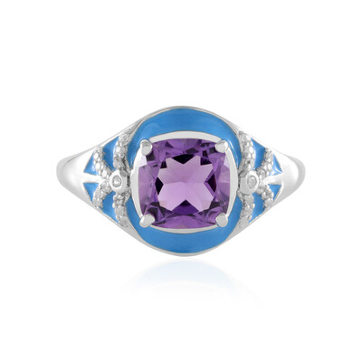 Amethyst Silver Ring