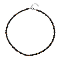 Black Onyx Silver Necklace