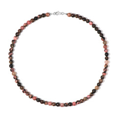 Rhodonite Silver Necklace