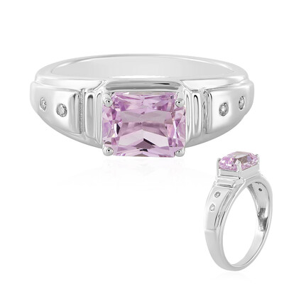 Kunzite Silver Ring