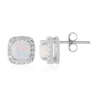 Welo Opal Silver Earrings