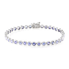 Tanzanite Silver Bracelet