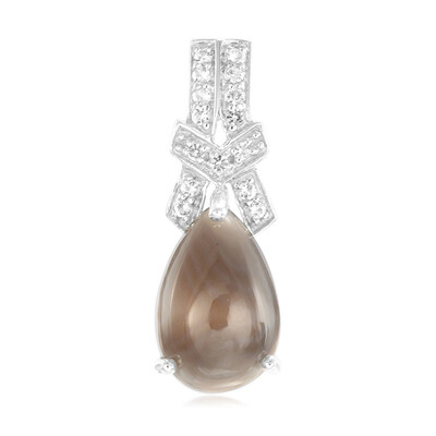 Botswana Agate Silver Pendant