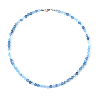 Brazilian Aquamarine Silver Necklace