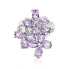 Amethyst Silver Ring