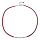 Madagascar Ruby Silver Necklace
