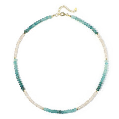 Grandidierite Silver Necklace
