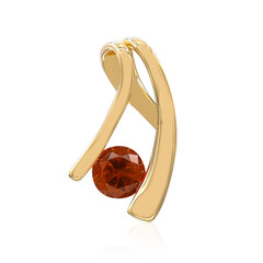 9K Californian Spessartite Gold Pendant (Amanda Adkins)