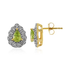 Sphene Silver Earrings