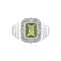 Peridot Silver Ring