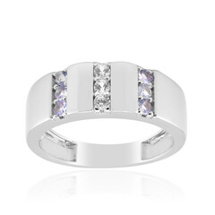 Tanzanite Silver Ring