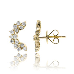 14K I1 (H) Diamond Gold Earrings (CIRARI)