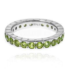 Peridot Silver Ring