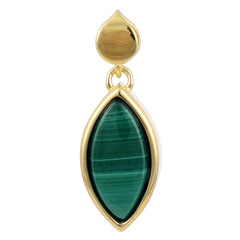Malachite Silver Pendant