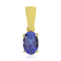 9K AAA Tanzanite Gold Pendant