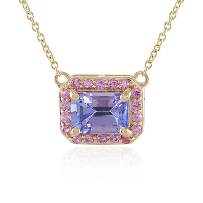 9K Tanzanite Gold Necklace