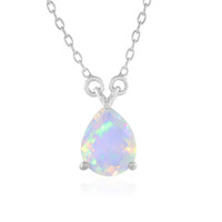 Welo Opal Silver Necklace
