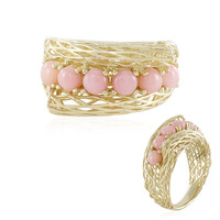 9K Pink Opal Gold Ring (Ornaments by de Melo)