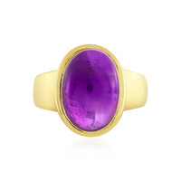 Zambian Amethyst Silver Ring