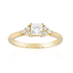 9K SI1 (G) Diamond Gold Ring