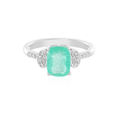 14K Russian Emerald Gold Ring (AMAYANI)