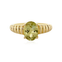 14K Yellow Tanzanite Gold Ring