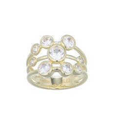 Zircon Silver Ring (Adela Silber)
