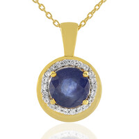 Madagascar Blue Sapphire Silver Necklace
