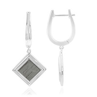 Aletai-Meteorite Silver Earrings
