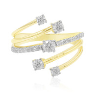 14K SI1 (G) Diamond Gold Ring