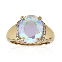 Moonlight Quartz Silver Ring