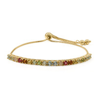 Swiss Blue Topaz Silver Bracelet