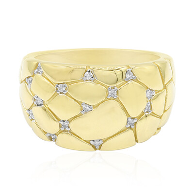 I1 (G) Diamond Silver Ring (Annette)