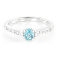 Apatite Silver Ring