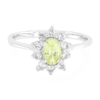 Brazilian Chrysoberyl Silver Ring