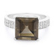 Smoky Quartz Silver Ring