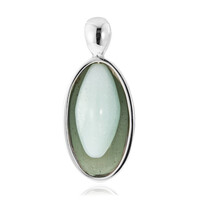 Amazonite Silver Pendant