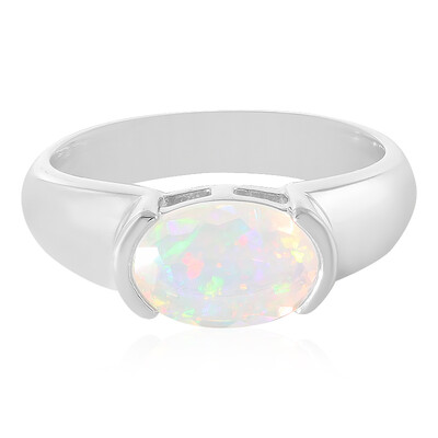 Welo Opal Silver Ring