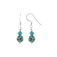 Turquoise Silver Earrings