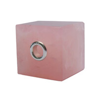 Rose Quartz Silver Pendant