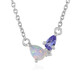 Welo Opal Silver Necklace