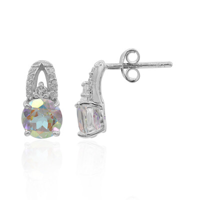 Moonlight Topaz Silver Earrings