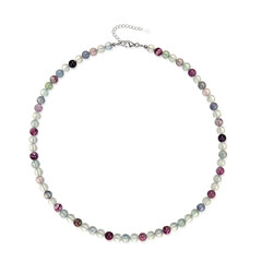 Fluorite Silver Necklace