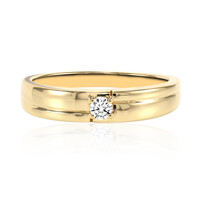 18K VVS1 (E) Diamond Gold Ring (adamantes [!])