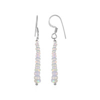 Welo Opal Silver Earrings