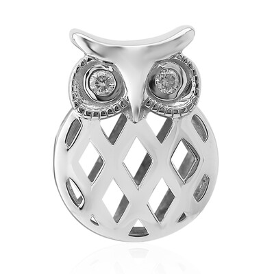 SI1 (G) Diamond Silver Charm (Annette)